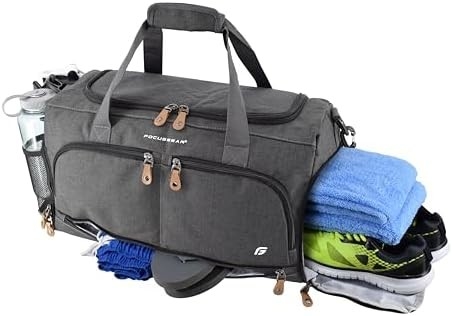Le sac de gymnase ultime 2.0: Le sac à dos durable conçu par la foule avec 10 compartiments optimaux, y compris résistant à l'eau