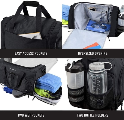 Le sac de gymnase ultime 2.0: Le sac à dos durable conçu par la foule avec 10 compartiments optimaux, y compris résistant à l'eau