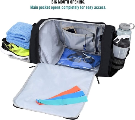 Le sac de gymnase ultime 2.0: Le sac à dos durable conçu par la foule avec 10 compartiments optimaux, y compris résistant à l'eau