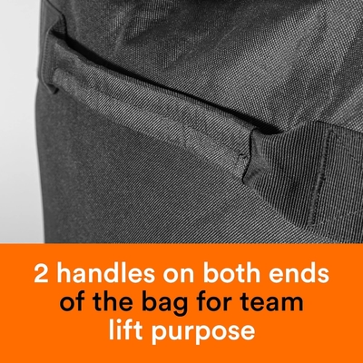 Fitdom 130L 36&quot; lourd extra-grand équipement de gymnastique de sport de voyage sac à dos W / épaule réglable et 7 compartiments