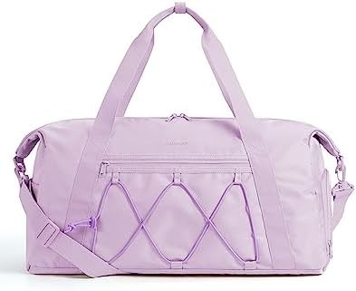 Sac de sport BAGSMART avec compartiment chaussures et poche mouillée, sac de sport léger, sac de voyage, C TO STORE chaussures de sport eau