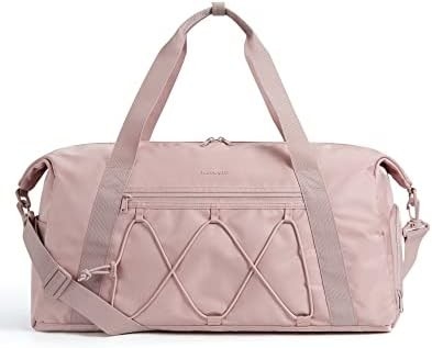 Sac de sport BAGSMART avec compartiment chaussures et poche mouillée, sac de sport léger, sac de voyage, C TO STORE chaussures de sport eau