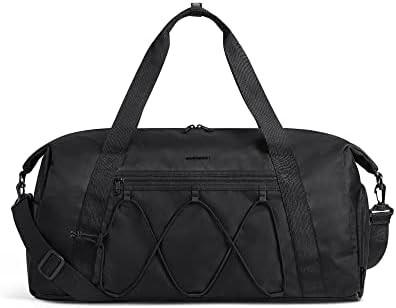 Sac de sport BAGSMART avec compartiment chaussures et poche mouillée, sac de sport léger, sac de voyage, C TO STORE chaussures de sport eau