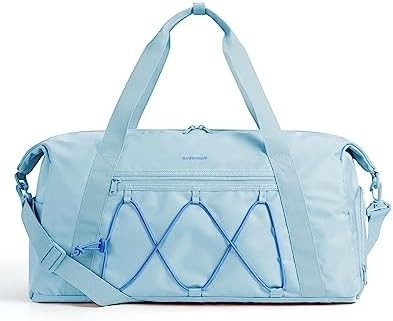 Sac de sport BAGSMART avec compartiment chaussures et poche mouillée, sac de sport léger, sac de voyage, C TO STORE chaussures de sport eau