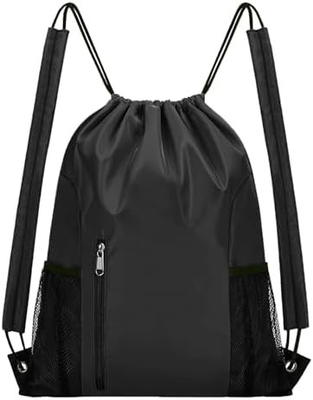 Le sac à dos à cordes pour hommes et femmes rouge