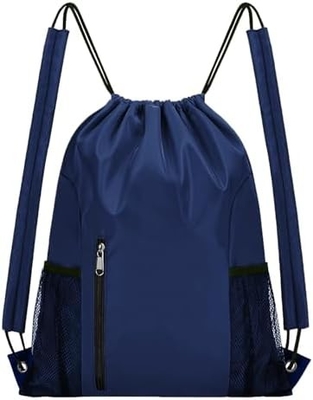 Le sac à dos à cordes pour hommes et femmes rouge