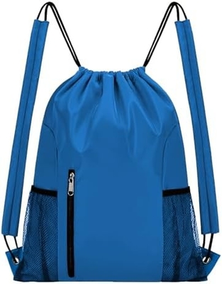 Le sac à dos à cordes pour hommes et femmes rouge