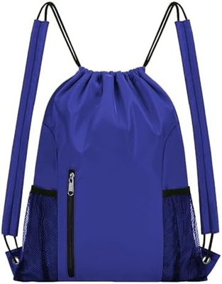 Le sac à dos à cordes pour hommes et femmes rouge
