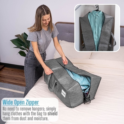 VENO 4 Pack Sac de déménagement Sacs de rangement en plastique Sacs de rangement en plastique Sacs de rangement en plastique