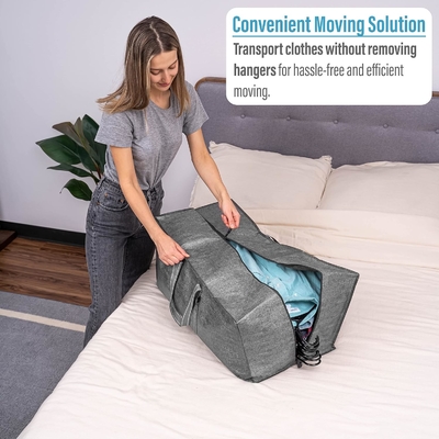 VENO 4 Pack Sac de déménagement Sacs de rangement en plastique Sacs de rangement en plastique Sacs de rangement en plastique