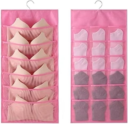 LIREX BRA ORGANISATEUR de rangement avec 10 poches, 1 paquet de sous-vêtements pliables