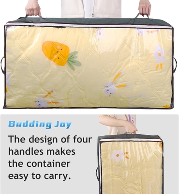 Bouillonnant Joy 90L sous le lit des conteneurs de stockage, des organisateurs de placards et des bacs de stockage, des sacs de stockage pliables sous le lit pour