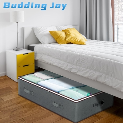 Bouillonnant Joy 90L sous le lit des conteneurs de stockage, des organisateurs de placards et des bacs de stockage, des sacs de stockage pliables sous le lit pour