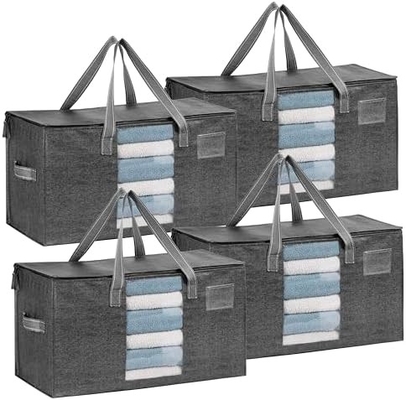 VENO 6 Pack sacs de déménagement, couette et couverture sacs de rangement pour placard, boîtes de déménagement, boîtes avec couvercles alternative,