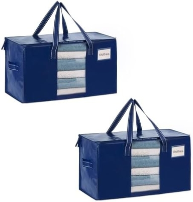 VENO 6 Pack sacs de déménagement, couette et couverture sacs de rangement pour placard, boîtes de déménagement, boîtes avec couvercles alternative,