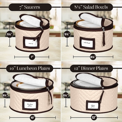 Containers de stockage en Chine Ensemble de 5 pièces Boîtes de déménagement pour vaisselle, verres, assiettes, tasses et soucoupes