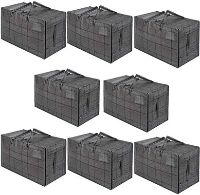 VENO 8 Pack Sacs de déménagement, fournitures de déménagement, boîtes de déménagement, boîtes de stockage pour l'emballage des collèges avec couvercles