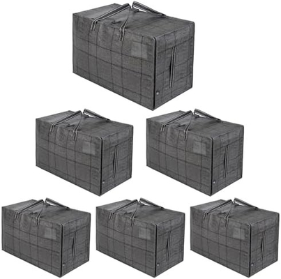 VENO 8 Pack Sacs de déménagement, fournitures de déménagement, boîtes de déménagement, boîtes de stockage pour l'emballage des collèges avec couvercles