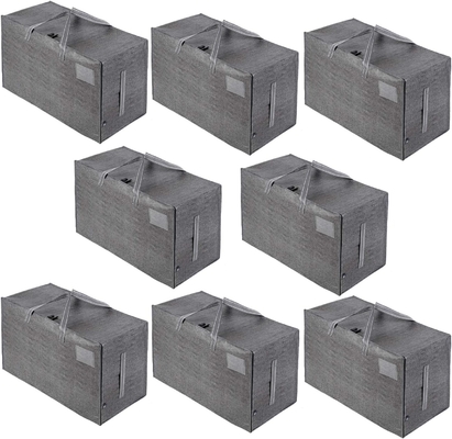 VENO 8 Pack Sacs de déménagement, fournitures de déménagement, boîtes de déménagement, boîtes de stockage pour l'emballage des collèges avec couvercles