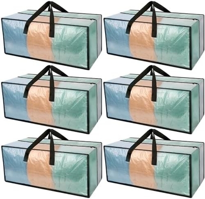 Sacs de déménagement, sacs de rangement, sacs de rangement extra-grands pour les fournitures de déménagement, les articles de base du dortoir universitaire, le placard de chambre,