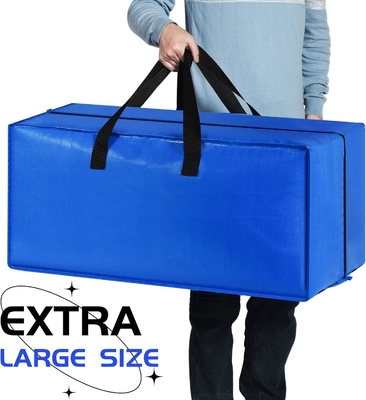 Sacs de déménagement, sacs de rangement, sacs de rangement extra-grands pour les fournitures de déménagement, les articles de base du dortoir universitaire, le placard de chambre,