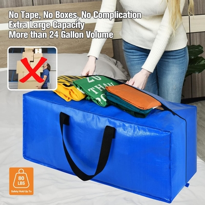 Sacs de déménagement, sacs de rangement, sacs de rangement extra-grands pour les fournitures de déménagement, les articles de base du dortoir universitaire, le placard de chambre,