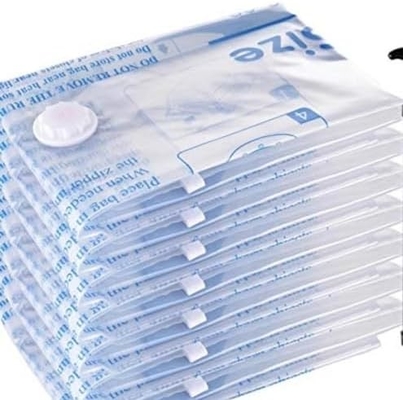 8 sacs de rangement sous vide avec pompe à air électrique,2 jumbo,2 grands,2 moyens,2 petits sacs