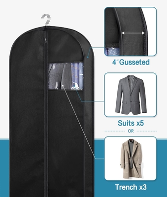 KIMBORA 43&quot; sacs de costume pour le placard stockage et le voyage, sacs de vêtements suspendus en guitare pour hommes