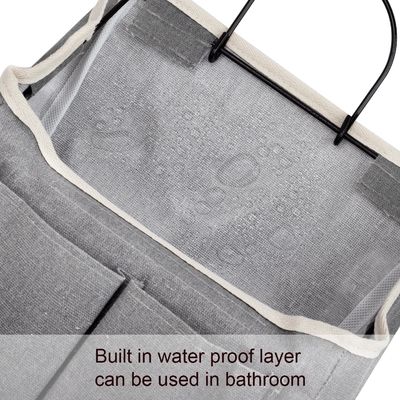 2 sacs à main organisateur panier avec poches pour salle de bains chambre à coucher cuisine dortoir