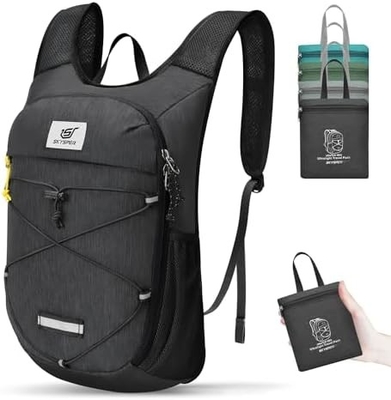 Skysper sac à dos pliable pour randonnée - 10L petit sac de jour léger sac à dos de voyage respirant pour hommes femmes