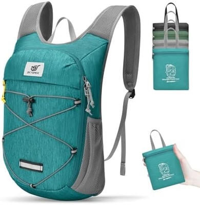 Skysper sac à dos pliable pour randonnée - 10L petit sac de jour léger sac à dos de voyage respirant pour hommes femmes