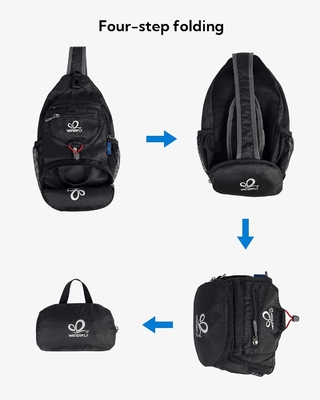 L'eau volante, petit sac à main, tout-terrain, coussinet, sac à dos, sac à poitrine, sac de jour pour la randonnée