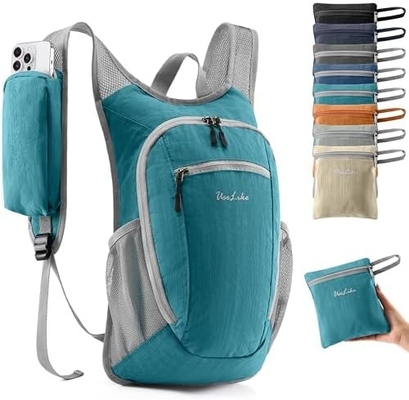 10L petit sac à dos de randonnée sac à dos de voyage sac à dos de jour léger sac à dos emballé pour femmes hommes