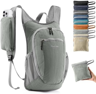 10L petit sac à dos de randonnée sac à dos de voyage sac à dos de jour léger sac à dos emballé pour femmes hommes