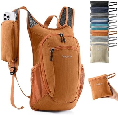10L petit sac à dos de randonnée sac à dos de voyage sac à dos de jour léger sac à dos emballé pour femmes hommes