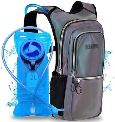 Sojourner Hydration Pack, sac à dos hydratant - Sac à dos d'eau avec 2 litres de vésicule hydratant, festival essentiel - Rave