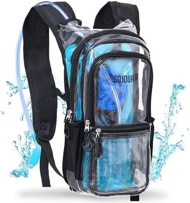 Sojourner Hydration Pack, sac à dos hydratant - Sac à dos d'eau avec 2 litres de vésicule hydratant, festival essentiel - Rave