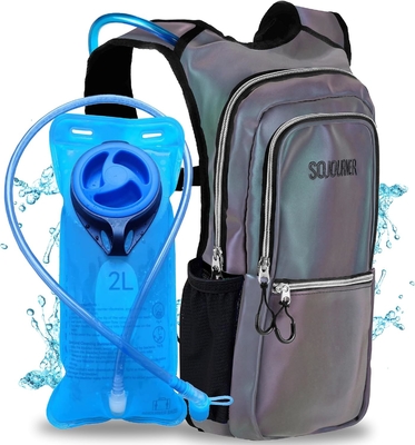 Sojourner Hydration Pack, sac à dos hydratant - Sac à dos d'eau avec 2 litres de vésicule hydratant, festival essentiel - Rave