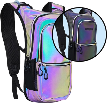 Sojourner Hydration Pack, sac à dos hydratant - Sac à dos d'eau avec 2 litres de vésicule hydratant, festival essentiel - Rave