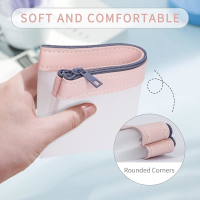 Classycoo Casse crayon 4 Pack Fermeture à glissière Sac à crayon, sac à plume multifonctionnel organisateur sac de rangement de papeterie