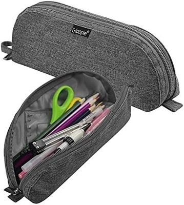 Gloppie Cute Pencil Case Kawaii Pouch à crayons Petite boîte à crayons Sac à crayons simples avec boîte à crayons fermeture à glissière Boîte à crayons de bus,