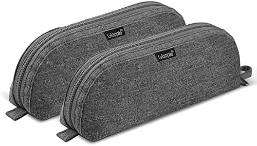 Gloppie Cute Pencil Case Kawaii Pouch à crayons Petite boîte à crayons Sac à crayons simples avec boîte à crayons fermeture à glissière Boîte à crayons de bus,