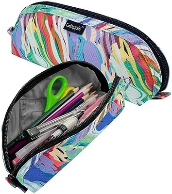 Gloppie Cute Pencil Case Kawaii Pouch à crayons Petite boîte à crayons Sac à crayons simples avec boîte à crayons fermeture à glissière Boîte à crayons de bus,