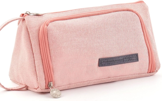 EASTHILL Casse à crayon de grande capacité Casse à stylo de poche Sac à stylo Sac de papeterie simple Organiseur de bureau de collège scolaire pour adolescentes