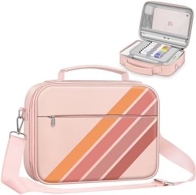 FINPAC Couverture de la Bible avec épaule, porte-livres, sac de l'église, Bible protectrice avec stylo, fentes et fermeture à glissière