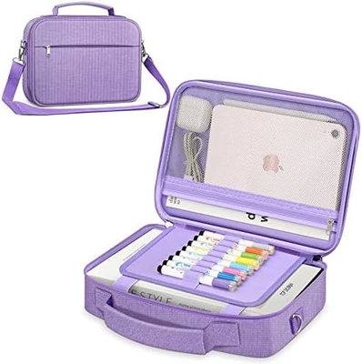 FINPAC Couverture de la Bible avec épaule, porte-livres, sac de l'église, Bible protectrice avec stylo, fentes et fermeture à glissière