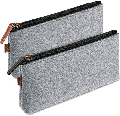 ProCase sac crayon boîte de crayon, élèves en feutre papeterie sac fermeture à glissière sac pour stylos, crayons, surligneurs, stylo gel, marqueurs