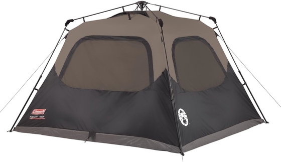 Tente de camping Coleman avec installation instantanée, tente résistante aux intempéries pour 4/6/8/10 personnes avec technologie WeatherTec, double épaisseur