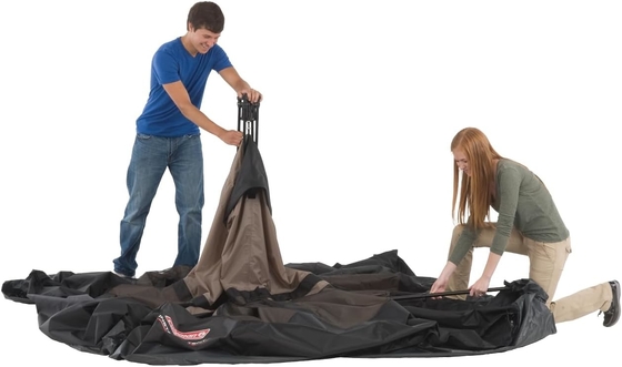 Tente de camping Coleman avec installation instantanée, tente résistante aux intempéries pour 4/6/8/10 personnes avec technologie WeatherTec, double épaisseur