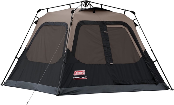 Tente de camping Coleman avec installation instantanée, tente résistante aux intempéries pour 4/6/8/10 personnes avec technologie WeatherTec, double épaisseur